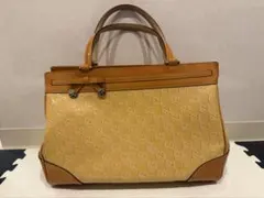 GUCCI エナメル ハンドバッグ