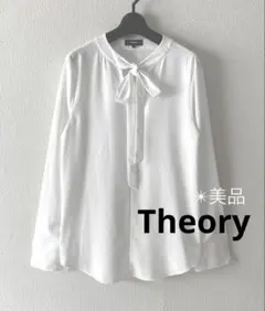 【Theory】美品✴︎ボウタイ・ブラウス