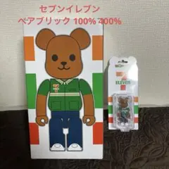 セブンイレブン BE@RBRICK 7-11 ベアブリック 400% 100% - メルカリ