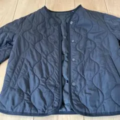 UNIQLO キルティングジャケット サイズ120 ブラック