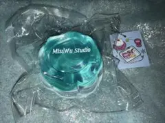 【人気ブランド】Misswu クリア ターコイズブルー プリン スクイーズ
