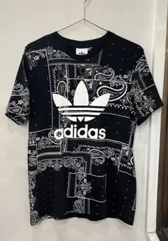adidas originals バンダナ柄　ペイズリー柄　プリント Tシャツのサムネイル