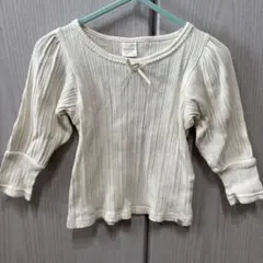 tete a tete リブ長袖Tシャツ 80cm