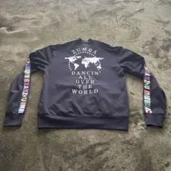 正規品　Zumba 黒 ジャージ フロントジッパー