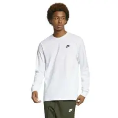 NIKE 刺繍Tシャツ ロンT 長袖シャツ size Lのサムネイル