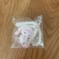 サンリオホワイトフリルデザインシリーズシークレットストラップマイスウィートピアノ