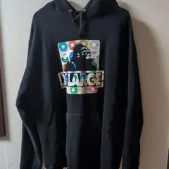 ひ*ー様 XLARGE ゴリラプリント パーカー XLサイズ ブラック