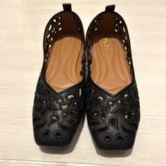 【おすし様専用】TOKABEE ブラック フラットシューズ