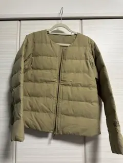 THE NORTH FACE カーキ ダウンジャケット