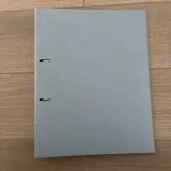 グレー リング式ファイル A4対応