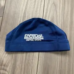 セントラル　水泳　帽子　ネイビー L