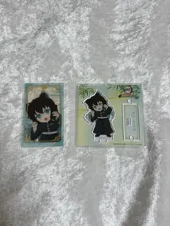 鬼滅の刃 ナンジャタウン アクリルスタンド クリアカード 箔押し 時透無一郎