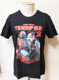 【Mサイズ】テリファー　Terrifier　聖夜の悪夢　Tシャツ　座り　ホラー