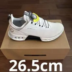 最安値　ECCO GOLF BIOM C4 ホワイト/ブラック 42