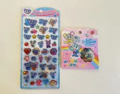 【2点セット】正規品 エンジェルブルー うるちゅる おはじきシールフレーク