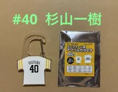 【シークレット】　杉山一樹選手　 ２６シークレットユニフォーム型アクリルカラビナのサムネイル