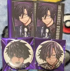 即購入⭕️ 桃源暗鬼 桃角桜介 桃華月詠 コミケ C107 缶バッジキャラカード