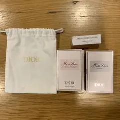 巾着袋つき　Dior ミス ディオール 香水サンプルセット