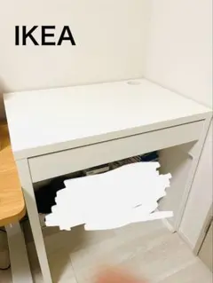 イケア　ミッケ　デスク　ホワイト　73x50 cm 梱包たのめる便　送料込みのサムネイル