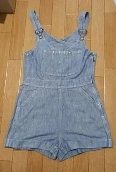 Lee デニムショートオーバーオール