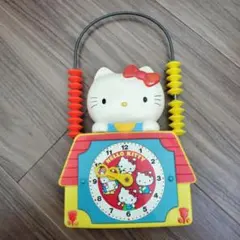 昭和レトロ　ハローキティ 時計型おもちゃ