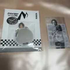 SnowMan グッズ　ON クリアステッカー　ミラーステッカー　ラウール