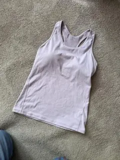 SUKARA スカラ　ヨガ　ホットヨガ　ラバ　パット付　タンクトップ　Lサイズ