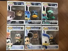 ディズニー キングダムハーツ Funko pop 6点セット