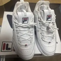 ⭐️最終値下げ新品・未使用　FILA ホワイト スニーカー