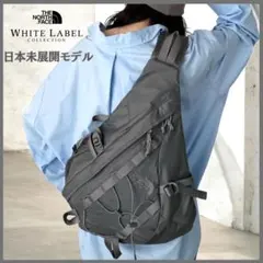 【韓国限定】THE NORTH FACE ELECTRONスリングバッグ　グレーのサムネイル