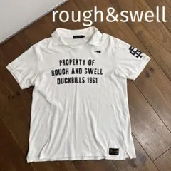 ラフアンドスウェル 半袖　襟付きシャツ　Mサイズ