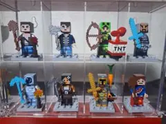 Minecraft ミニフィグ 8体セット マインクラフト LEGO