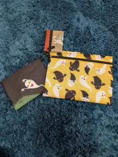 ねないこだれだ　3連ポーチ　丸善ehonhouse