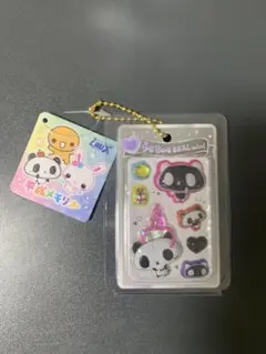 パンダ　シールキーホルダー