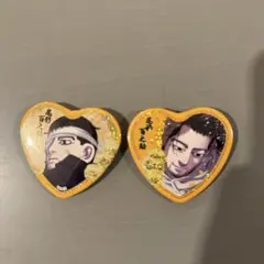 匿名発送　ゴールデンカムイ　愛です　缶バッジ　尾形