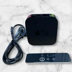 Apple TV 4K 第1世代 本体 ケーブルセットA1842 リモコン付