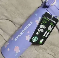 SAKURA2023ハンディーステンレスボトル　パープル500ml