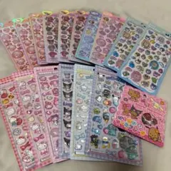 国内正規品 ボンボンドロップシール うるちゅるポップ サンリオ 17枚まとめ売り