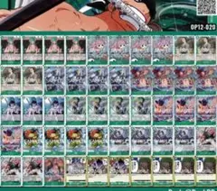 ワンピースカード 緑ゾロ　構築済みデッキ 優勝構築