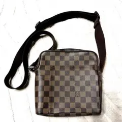 【美品】LOUIS VUITTON ダミエ オラフPM N41442 鑑定済のサムネイル