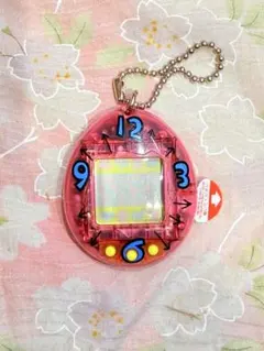 ⭐️おさや様専用⭐️【動作確認済】初代たまごっち 透明ピンク 時計柄