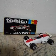 当時物　黒箱トミカ COLT F2000 ミニカー 1/50 当時物 黒箱トミカ COLT F2000 ミニカー 1/50 - メルカリ