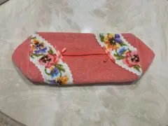 フェイラー　ティッシュカバー　ボックス　ピンク　パンジー