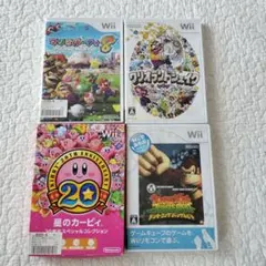 o*e様 【まとめ売り】Wii　マリオパーティー　ドンキーコング　星のカービィ
