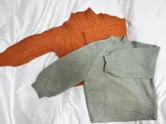キッズセーター　110cm 2点セット