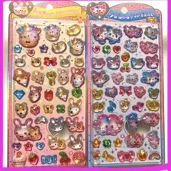 大人気☆うるちゅるシールフワフワらびちゃん&まじかるみゅ〜ちゃん☆4/24購入品