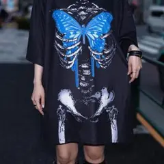 ACDC RAG 3D Skeleton タレバタフライ ヒュージT Tシャツのサムネイル