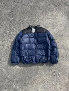 せ*り様 Eddie Bauer ダウンジャケット Lサイズ ネイビー/ブラック