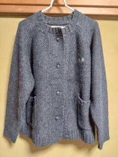 サマンサモスモス　35th　SA刺繍ブリティッシュウールカーディガン