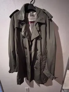 L*y様 【BURBERRY BRIT】ミリタリー トレンチコート オリーブ チ